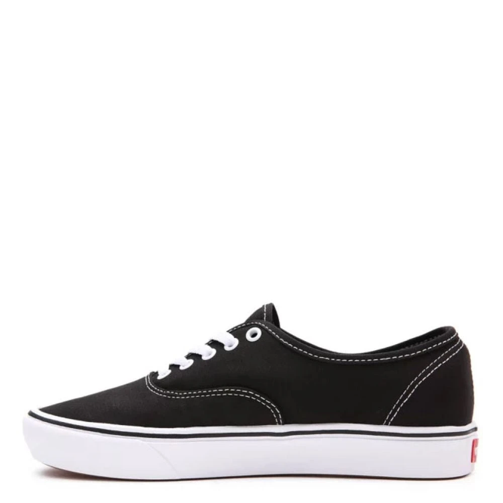 Vans Classic ComfyCush Authentic In Black/True White - Image 3