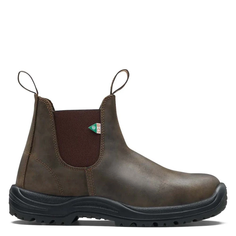 Blundstone Work & Safety Boot 180 In Waxy Rustic Brown - Image 2
