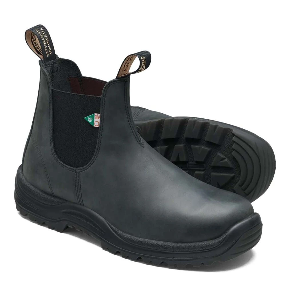 Blundstone Work & Safety Boot 181 In Waxy Rustic Black - Image 3
