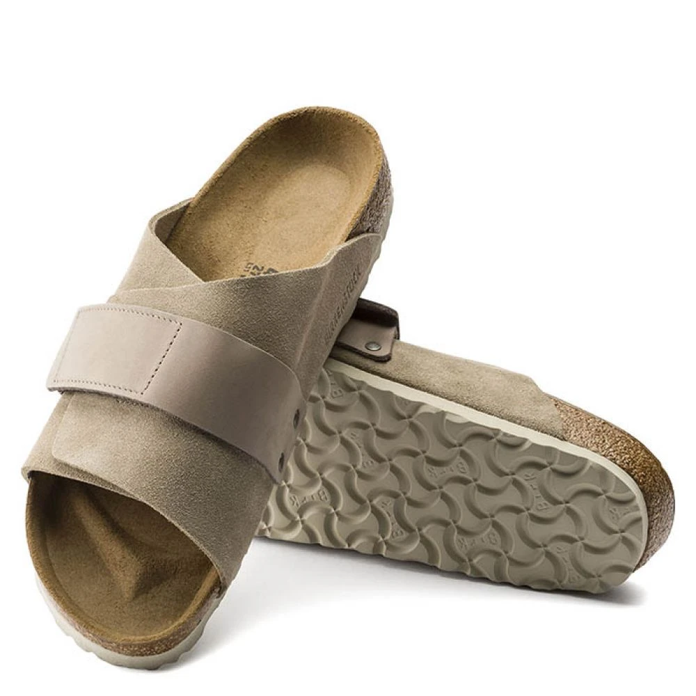 Birkenstock Men's Kyoto In Taupe - Image 4