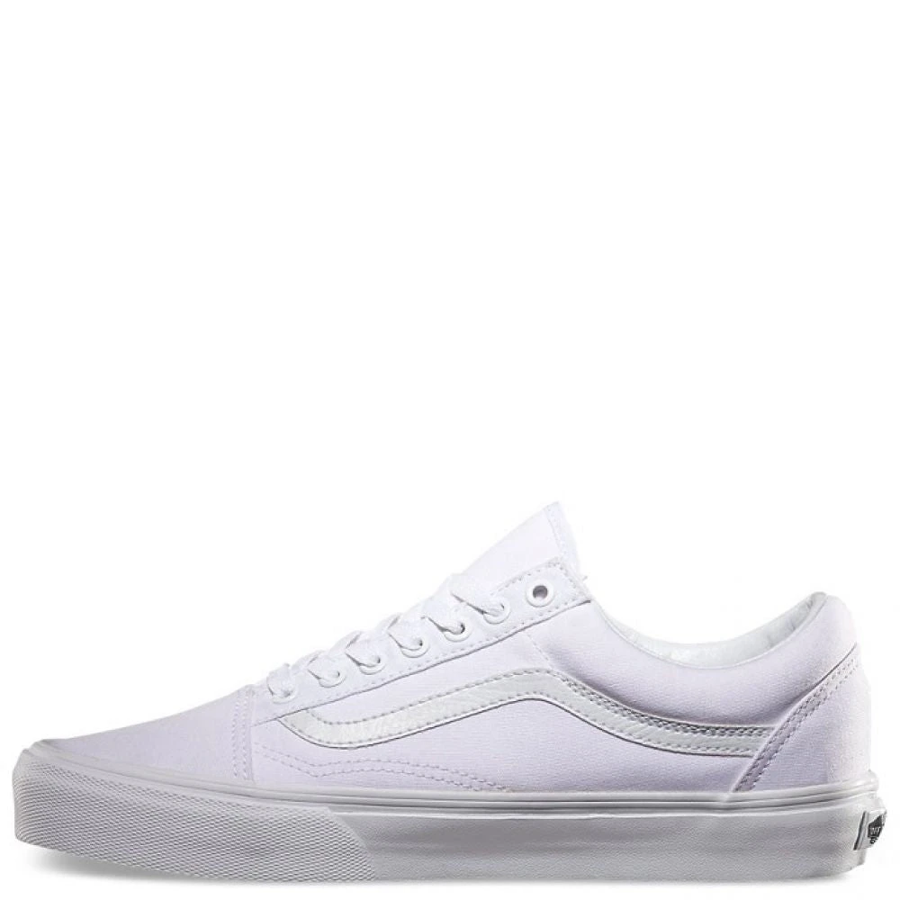 Vans Old Skool In True White - Image 4