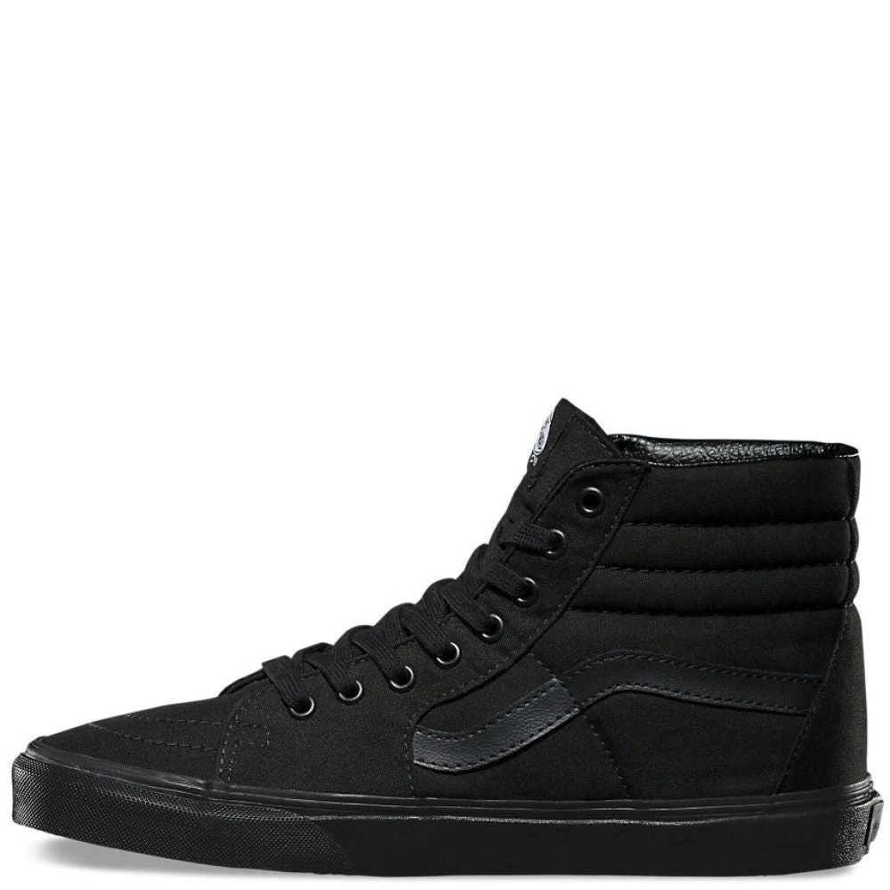 Vans SK8-Hi In Black/Black/Black - Image 2