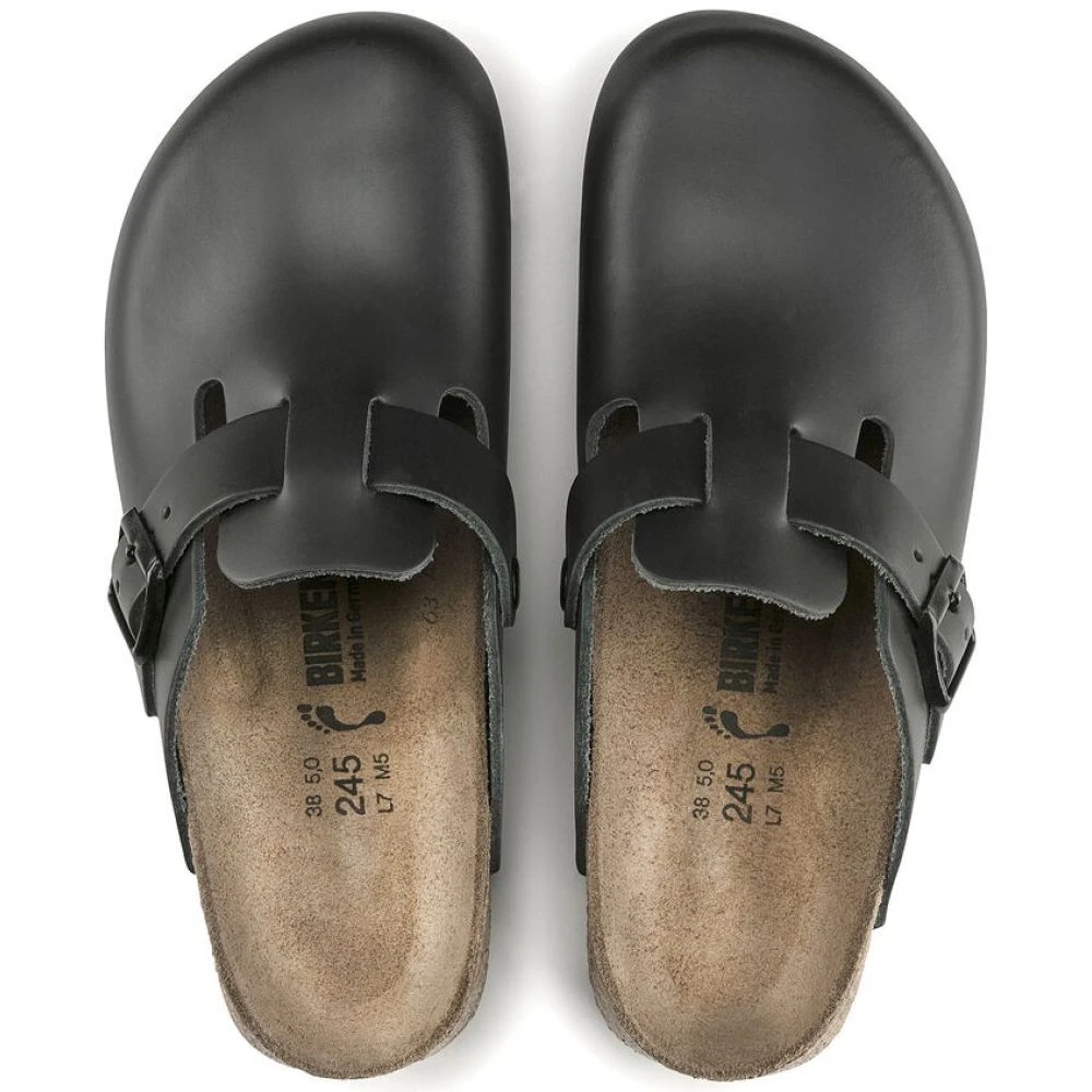 Birkenstock Boston Super Grip In Black - Image 4