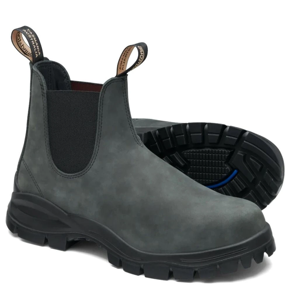 Blundstone Lug Sole 2238 In Rustic Black - Image 3