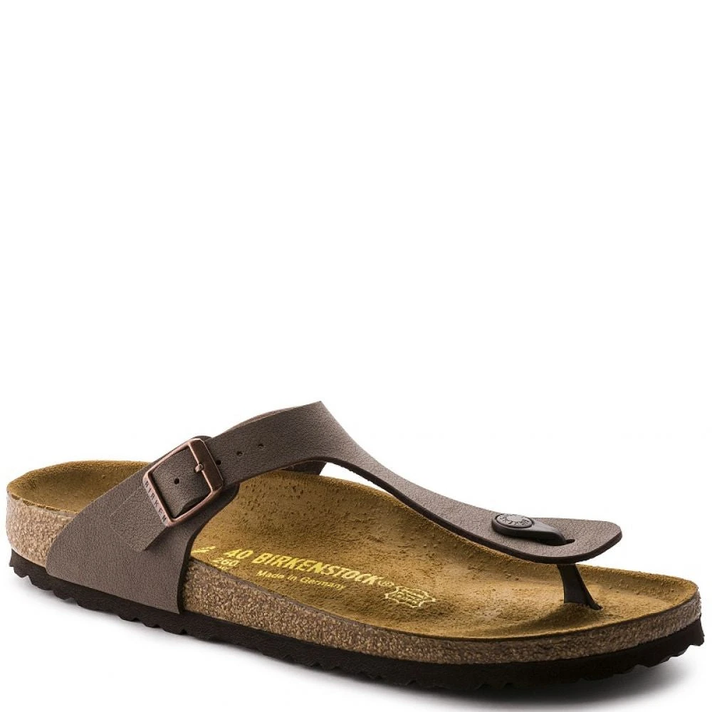 Birkenstock Gizeh Birko-Flor Nubuck In Mocha - Image 2