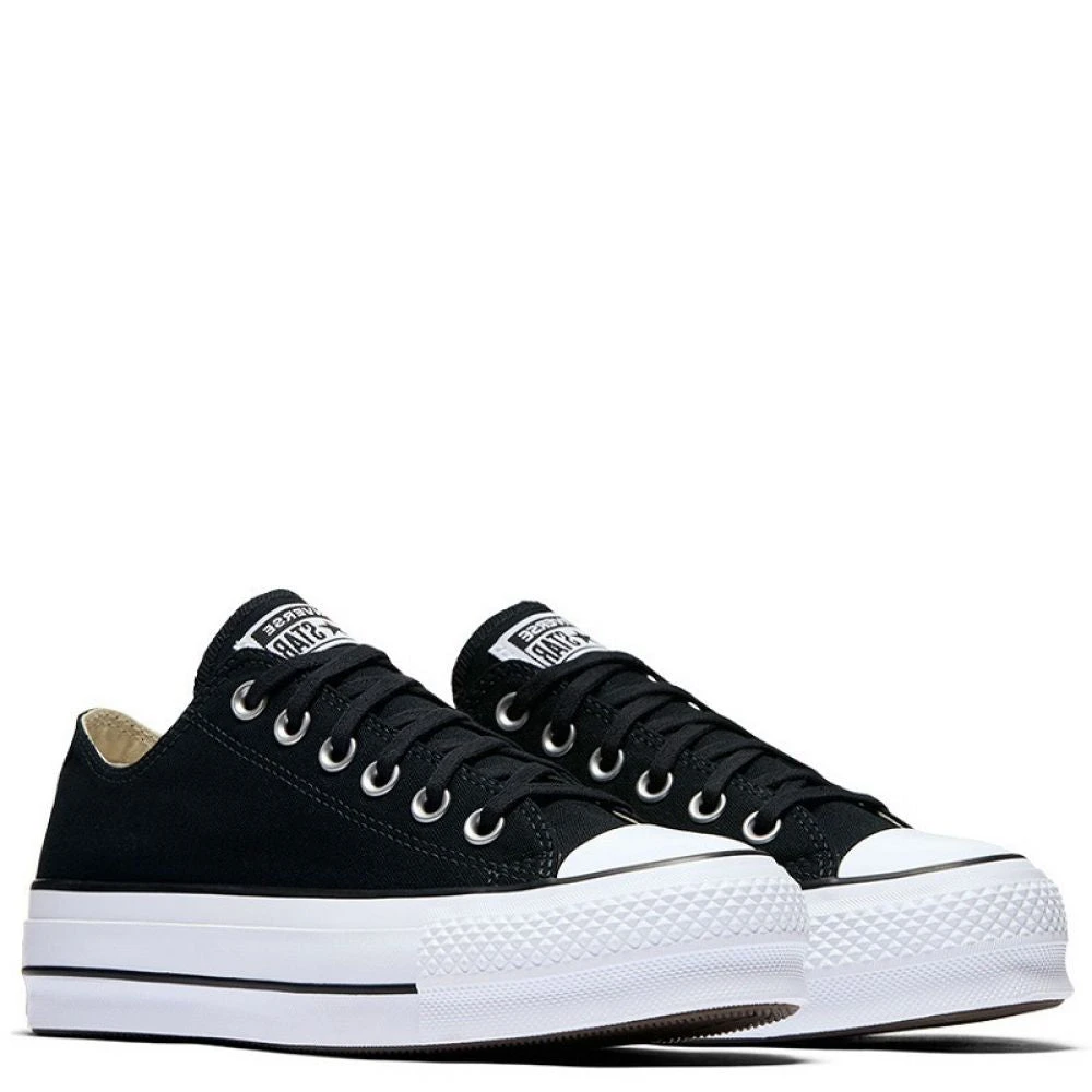 Converse Women's Chuck Taylor All Star Lift Low Top In Black