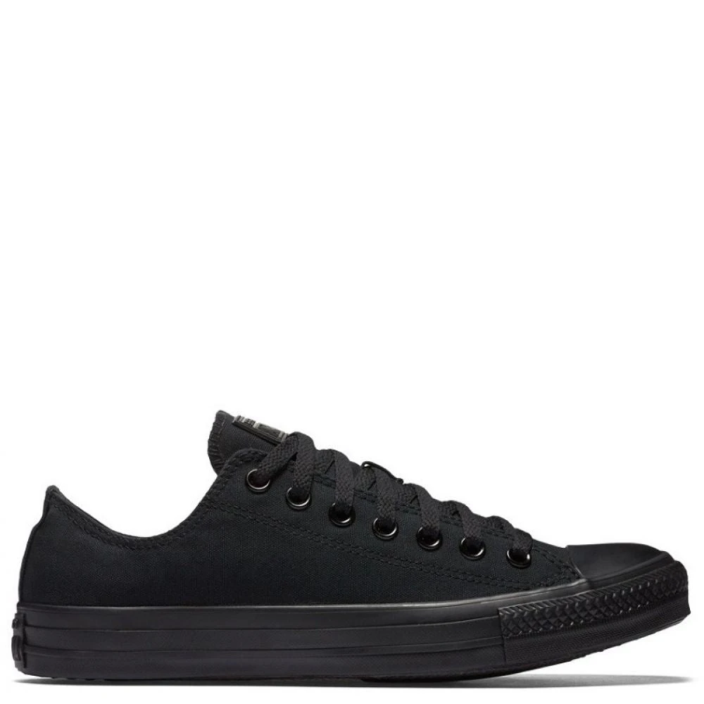 Converse Chuck Taylor All Star Mono Canvas Low Top In Black Monochrome