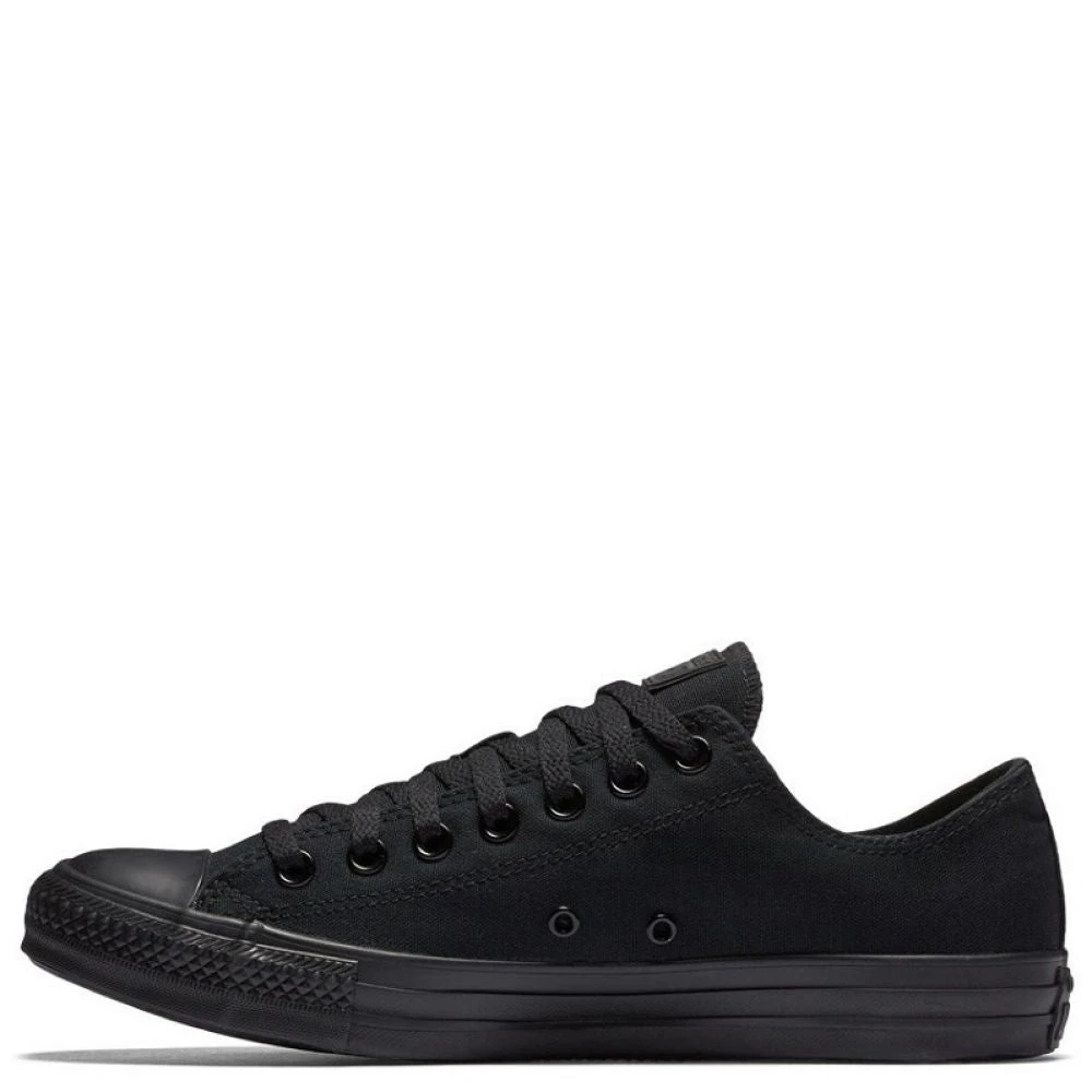 Converse Chuck Taylor All Star Mono Canvas Low Top In Black Monochrome - Image 5