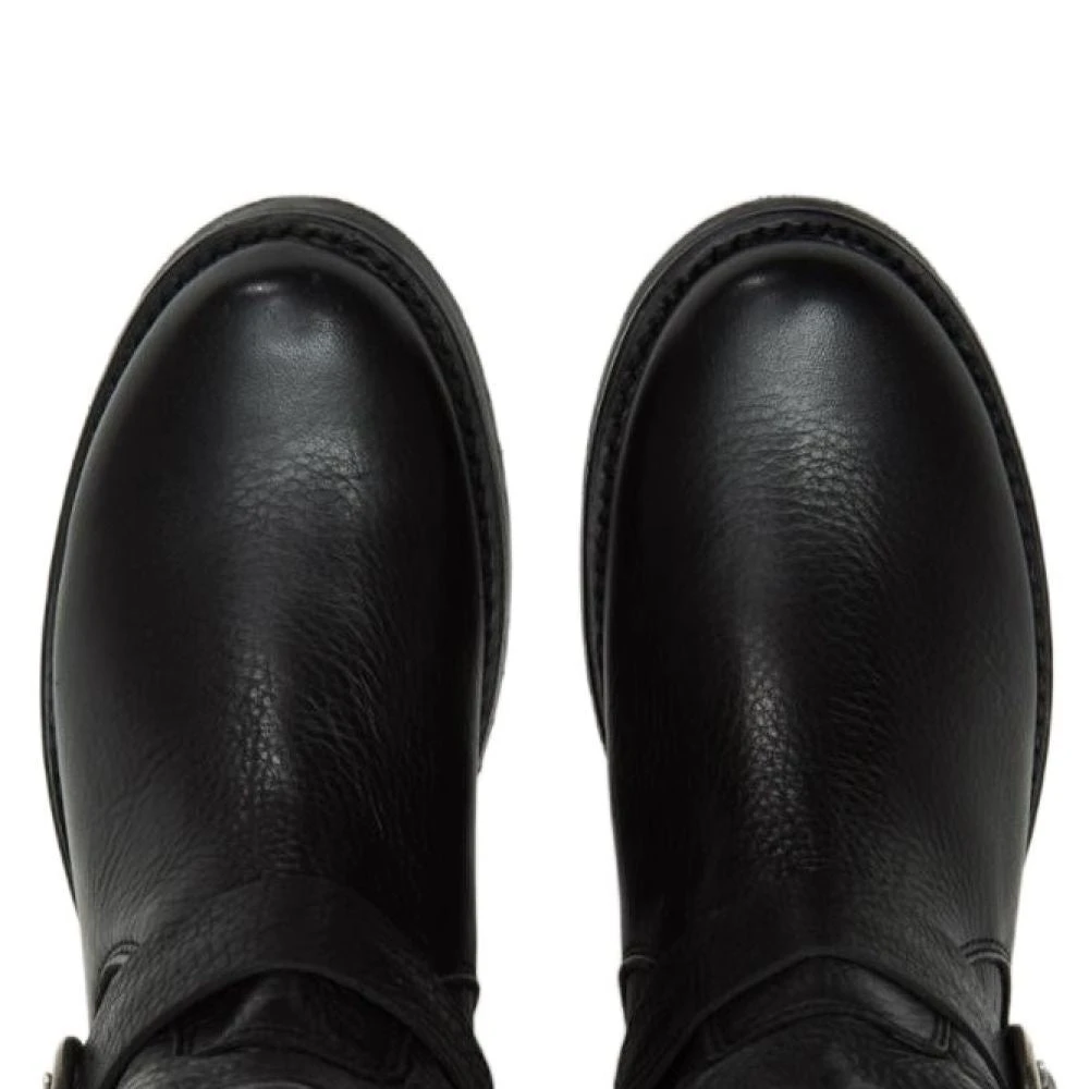 Frye Women's Veronica Bootie In Black/Soft Full Grain - Image 4