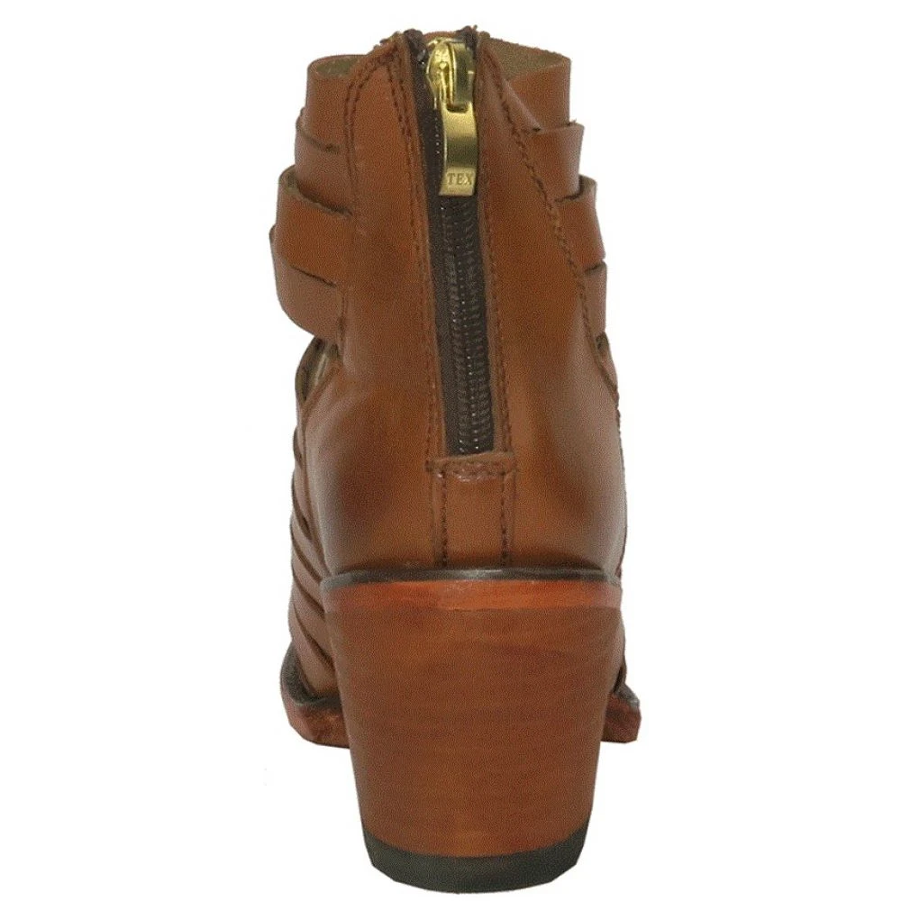 Getoutside Women's Lola Strappy Heel Boot In Maple - Image 4