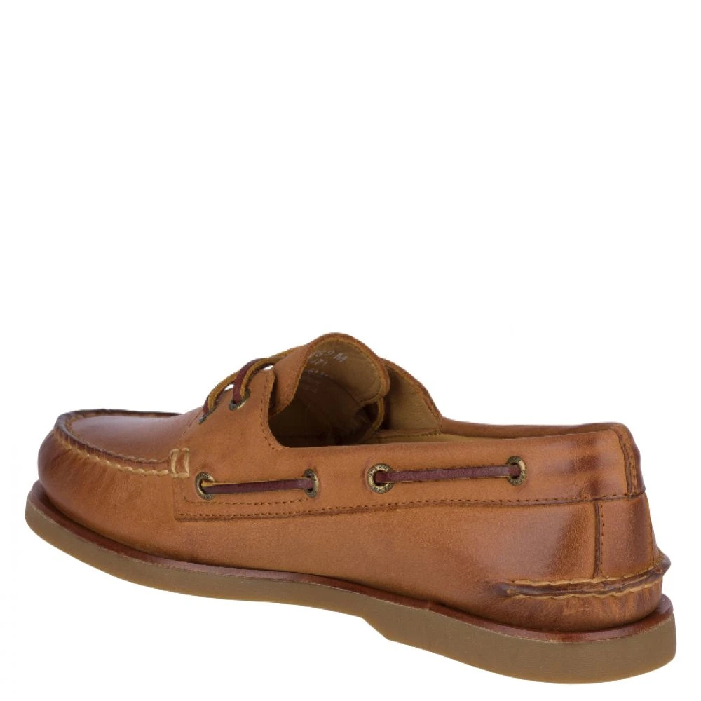 Sperry Men's Gold Cup Authentic Original 2-Eye Boat Shoe In Ginger - Image 5