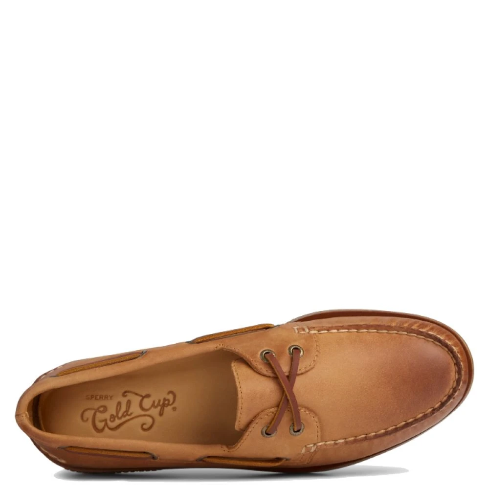 Sperry Men's Gold Cup Authentic Original 2-Eye Boat Shoe In Ginger - Image 3